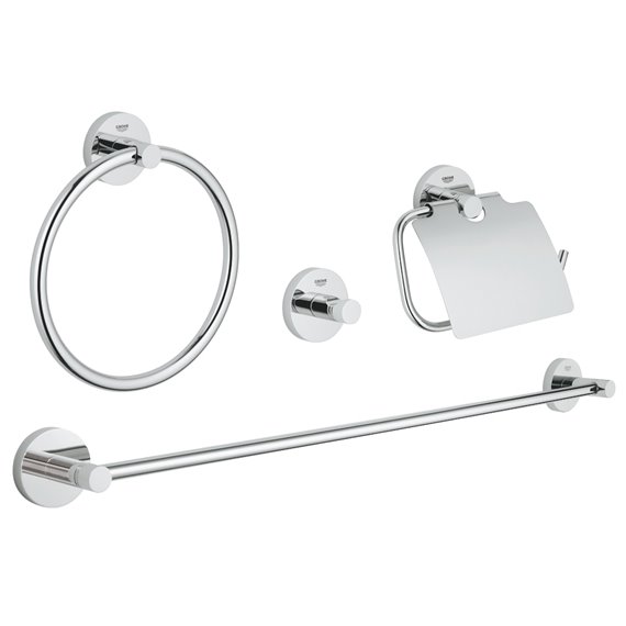 Grohe 40776 Essentials Accessories Set Master 4-In-1