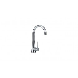 Franke FFBP25 Faucet Pull out curved stream only Polished Chrome