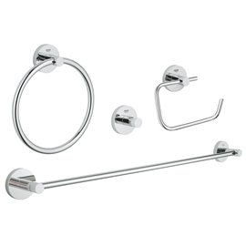 Grohe 40823 Essentials Accessories Set Master 4-In-1