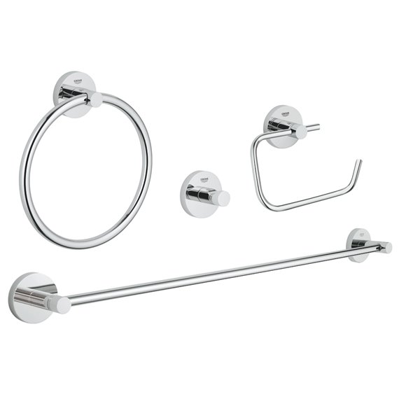 Grohe 40823 Essentials Accessories Set Master 4-In-1