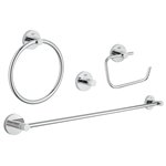 Grohe 40823 Essentials Accessories Set Master 4-In-1