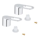 Grohe 48319 Bauloop Pair Of Handles Blue/Red