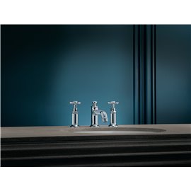 AXOR MONTREUX WIDESPREAD FAUCET WITH CROSS HANDLES, 1.2 GPM 