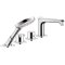 AXOR CITTERIO E 4-HOLE THERMOSTATIC ROMAN TUB FAUCET 1.75 GPM 