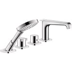 AXOR CITTERIO E 4-HOLE THERMOSTATIC ROMAN TUB FAUCET 1.75 GPM 