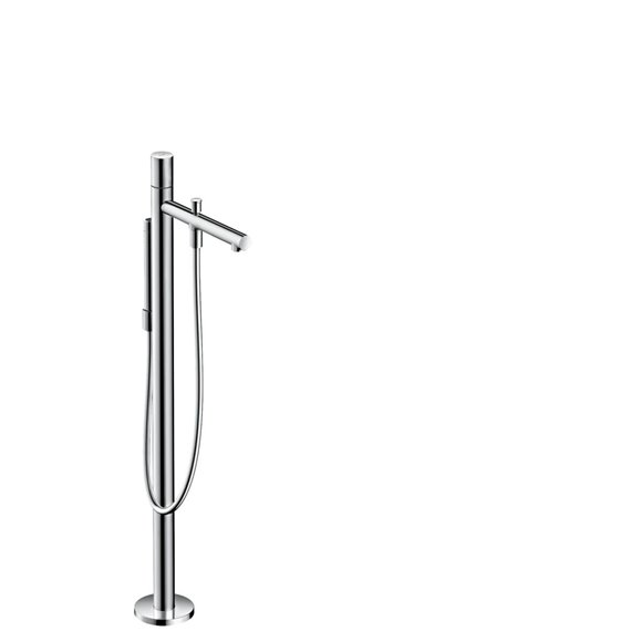 AXOR UNO FREESTANDING TUB FILLER TRIM WITH ZERO HANDLE WITH 1.8 GPM H