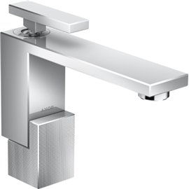 AXOR EDGE SINGLE-HOLE FAUCET 130, DIAMOND CUT 