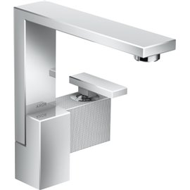 AXOR EDGE SINGLE-HOLE FAUCET 190, DIAMOND CUT 