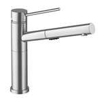 Blanco Alta Pull-Out Dual Spray StSteel