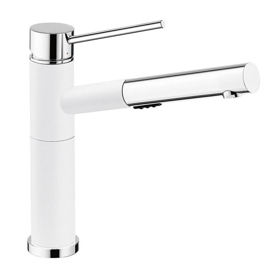 Blanco Alta Dual Finish WhiteChrome