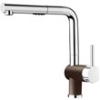 BLANCO POSH, CHROME / CAFÉ