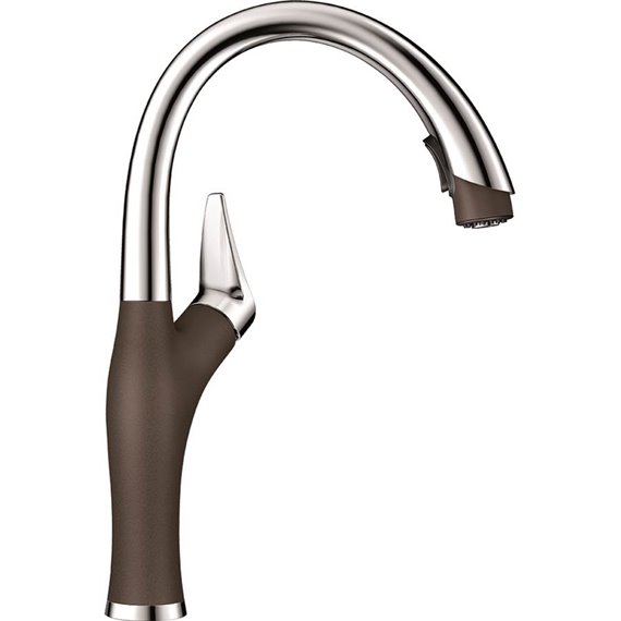 Blanco Artona Design Dual Finish 2.2 GpmCafe Brown W Stainless Pvd