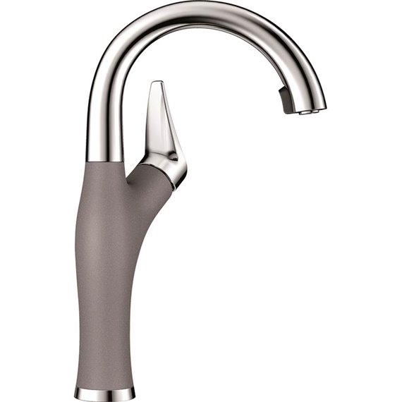 Blanco Artona Design BarPrep 2.2 Gpm Metallic GrayStainless Pvd