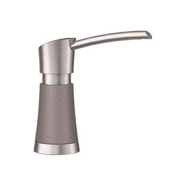 BLANCO ARTONA SOAP DISP., STAINLESS FINISH / MET. GRAY