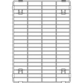 BLANCO ELEVATED GRID, S/S, QUATRUS GOURMET SERIES 