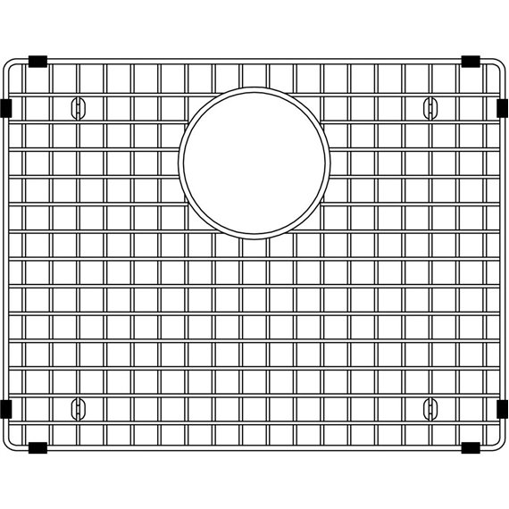 Blanco Grid Precis Large Single