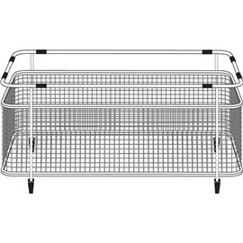 BLANCO MESH BASKET, STAINLESS STEEL SINK