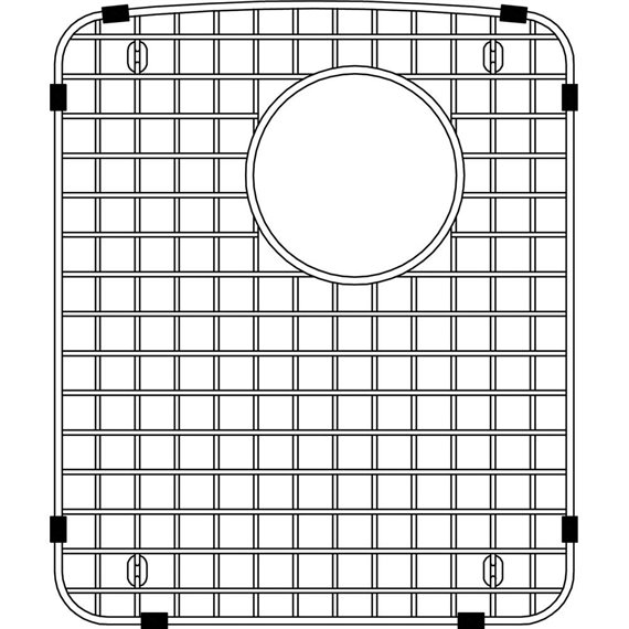 Blanco Sink Grid SS Diamond 2 Left Hand Bowl