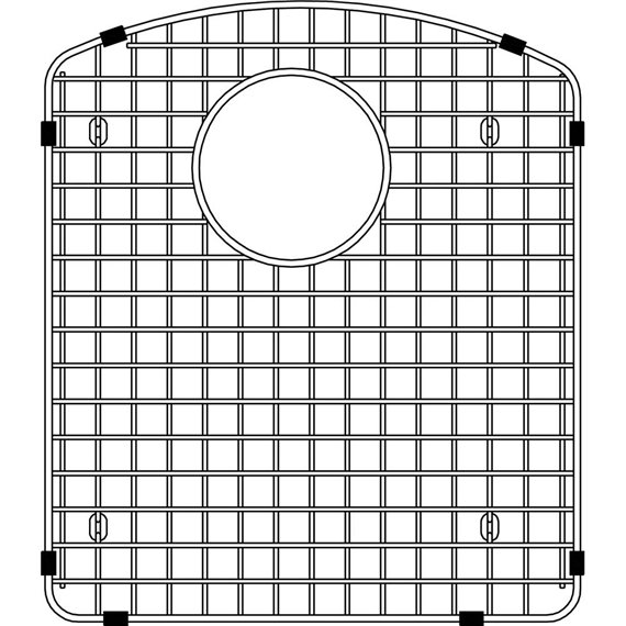 Blanco Sink Grid SS Diamond 1.75 Large Bowl