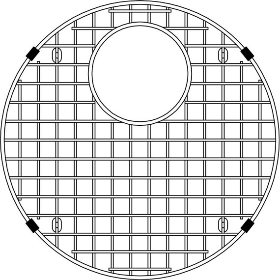 Blanco Sink Grid SS - Rondo Round