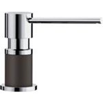 BLANCO LATO SOAP DISPENSER, CHROME/CAFÉ