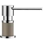 BLANCO LATO SOAP DISPENSER, CHROME/TRUFFLE