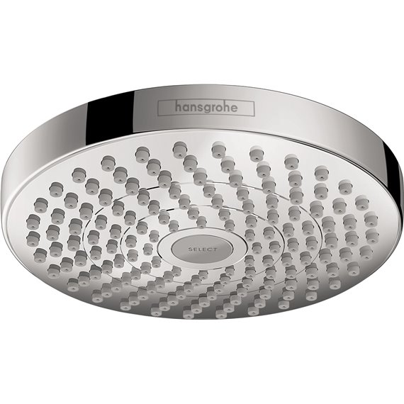 Hansgrohe 26523001 Croma Select S 180 2-Jet Showerhead