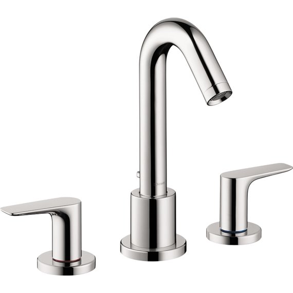 Hansgrohe 71500001 Logis 3-Hole Roman Tub Set Lever