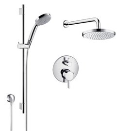 HANSGROHE SHOWER KIT PB DUAL FUNCTION W/HSHWR & SHHD 