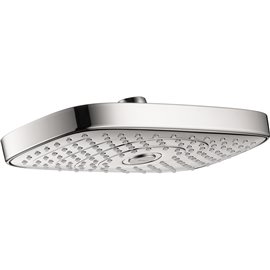 HANSGROHE RAINDANCE SELECT E 300 AIR GREEN 2-JET SHOWERHEAD (2.0 GPM) 