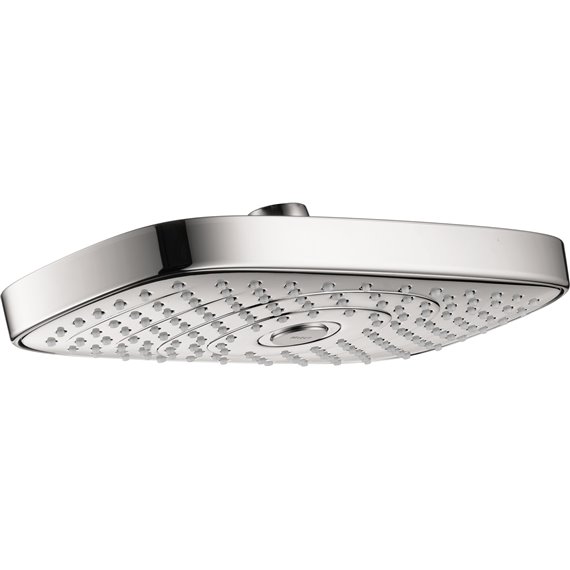 Hansgrohe 04534-0 Rd Select E 300 Air Green 2-Jet Showerhead 2.0 Gpm