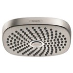 HANSGROHE CROMA SELECT E 180 2-JET OVERHEAD SHOWER, 1.8 GPM 