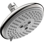 HANSGROHE RAINDANCE E 120 AIR 3-JET SHOWERHEAD, 2.0 GPM 