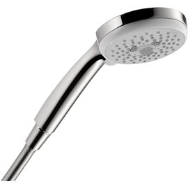 HANSGROHE CROMA E 100 3 JET HANDSHOWER, 1.8 GPM 