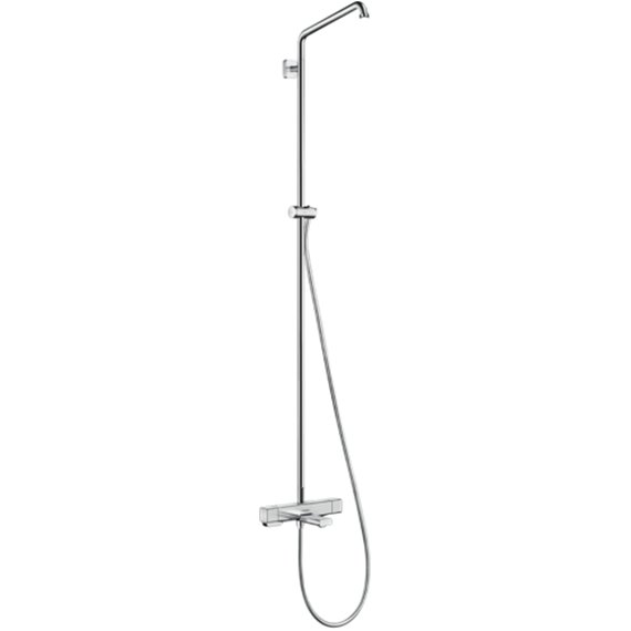 HANSGROHE CROMA E SHOWER PIPE AND TUBFILLER WITHOUT COMPONENTS 