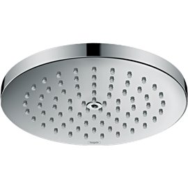 HANSGROHE RAINDANCE S 180 1-JET POWDER RAIN OVERHEAD SHOWER, 1.8 GPM 