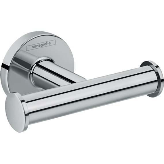 HANSGROHE LOGIS UNIVERSAL DOUBLE TOWEL HOOK 