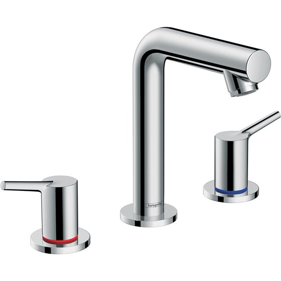 HANSGROHE TALIS S 150 WIDESPREAD 3-HOLE BASIN MIXER W/ PU WASTE SET 