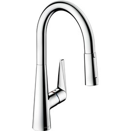 HANSGROHE TALIS S 2-SPRAY HIGHARC PULL-DOWN KITCHEN FAUCET 