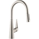 HANSGROHE TALIS S 2-SPRAY HIGHARC PULL-DOWN KITCHEN FAUCET 