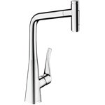 HANSGROHE METRIS SELECT KITCHEN FAUCET, 2-SPRAY PULL-OUT 