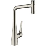 HANSGROHE METRIS SELECT KITCHEN FAUCET, 2-SPRAY PULL-OUT 