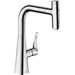 HANSGROHE METRIS SELECT PREP KITCHEN FAUCET, 2-SPRAY PULL-OUT 