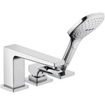 HANSGROHE METROPOL LOOP 3 HANDLE ROMAN TUB 