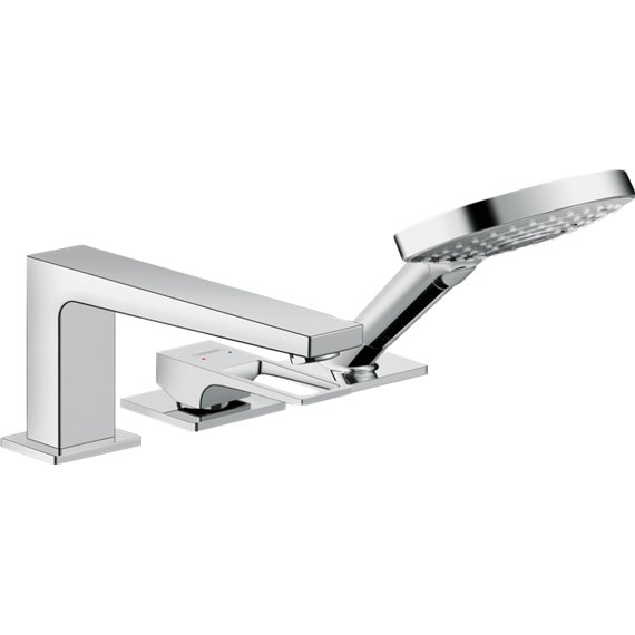 Buy HANSGROHE METROPOL LOOP 3 HANDLE ROMAN TUB 1 75 GPM At Discount   Hansgrohe Metropol Loop 3 Handle Roman Tub 175 Gpm 