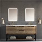 Virta 72 Inch Ashley Floor Mount Double Sink Vanity