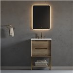 Virta 24 Inch Ashley Floor Mount Single Sink Vanity