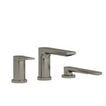 Riobel Fresk FR16 3-piece Type P (pressure balance) deck-mount tub filler with hand shower