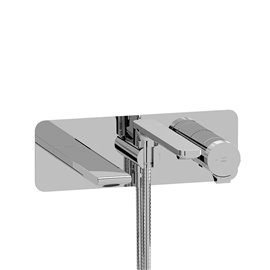 Riobel Fresk FR21 Wall-mount Type T/P (thermo/pressure balance) coaxial tub filler with hand shower