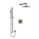 Riobel Reflet KIT323RF Type T/P (thermostatic/pressure balance) ½" coaxial 2-way system with hand shower and shower head